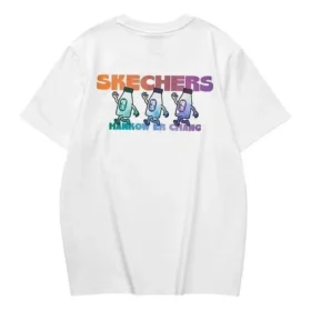 Maglietta con stampa Skechers x Hankow “White Multi-Color”