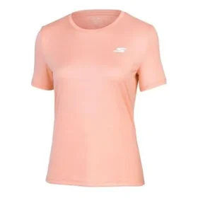 Maglietta da corsa a maniche corte in maglia – Rossa