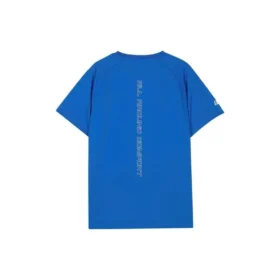 Maglietta da corsa con stampa “Blue White”