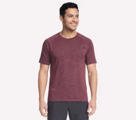 Maglietta senza cuciture con maniche raglan