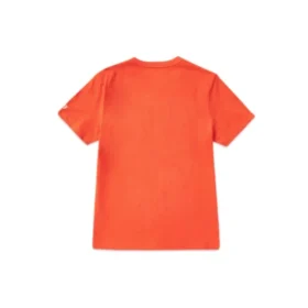 Maglietta Skechers da uomo a maniche corte con stampa, arancione e rosso