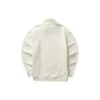 Maglione basic a maniche corte con mezza zip “Nero Bianco”