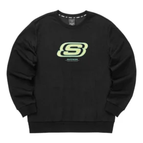 Maglione Brand Crew della serie Colorful Casual “Black Green”