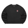 Maglione casual a girocollo “Black Red”