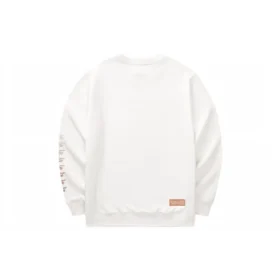 Maglione casual a girocollo “White”
