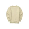 Maglione casual a maniche lunghe con logo stampato “Beige”