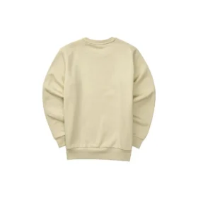 Maglione casual a maniche lunghe con logo stampato “Beige”