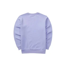 Maglione casual a maniche lunghe con logo stampato “Viola Nero”