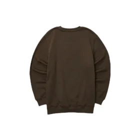 Maglione casual con stampa “Brown Grey”