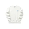 Maglione con cappuccio della serie Casual Colorata “Bianco Verde”