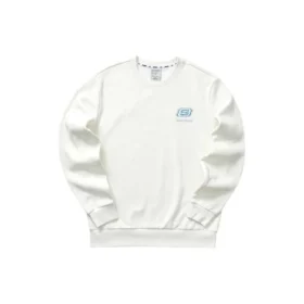 Maglione con cappuccio della serie Casual Colorata “Bianco Verde”