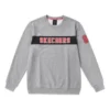 Maglione da uomo Skechers in maglia con stampa Alphabet, grigio
