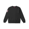 Maglione da uomo Skechers in maglia con stampa Alphabet Nero
