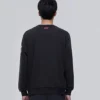 Maglione da uomo Skechers in maglia con stampa Alphabet Nero