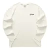 Maglione girocollo con logo stampato “Bianco Nero Blu”