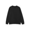Maglione girocollo con logo stampato “Nero Grigio Bianco Viola”