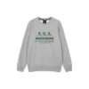 Maglione girocollo con logo stampato “Nero Grigio Bianco Viola”