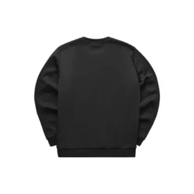 Maglione girocollo con logo stampato “Nero Rosso”