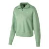 Maglione girocollo con logo stampato “Verde”