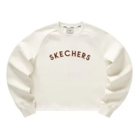 Maglione girocollo con logo stampato “White Red” Maglione girocollo con logo stampato “White Red”