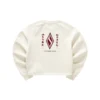 Maglione girocollo con logo stampato “White Red”