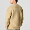 Maglione girocollo con stampa a lettere “Tan”