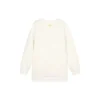 Maglione girocollo con stampa della serie CNY “Bianco Rosso”