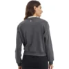 Maglione girocollo con stampa di lettere “Grey White”
