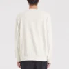 Maglione girocollo con stampa floreale “Blue White Grey”