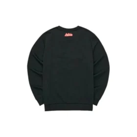 Maglione girocollo con stampa “Nero Bianco Rosso”