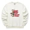 Maglione girocollo con stampa “White Black Red”