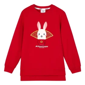 Maglione girocollo serie CNY “Red White”