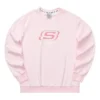 Maglione S Letter Crew “Rosa”