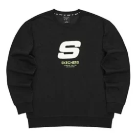 Maglione Sport Letter Crew “Black White”