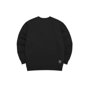 Maglione Sport Letter Crew “Black White”