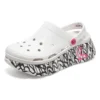Max Cushioning Foamies “Bianco Nero Rosa”