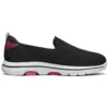 Mocassini Go Walk 5 “Nero Rosa Rosso”
