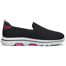 Mocassini Go Walk 5 “Nero Rosa Rosso”