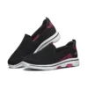 Mocassini Go Walk 5 “Nero Rosa Rosso”