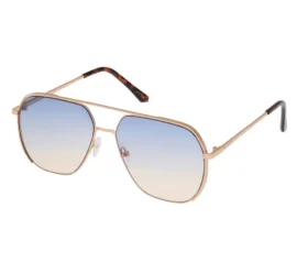 Occhiali da sole Aviator in metallo