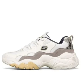 One Punch Man x Skechers D lites 3.0 Scarpe da corsa basse Bianco/Grigio