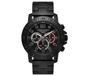 Orologio cronografo in acciaio inossidabile