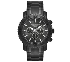 Orologio cronografo in acciaio inossidabile