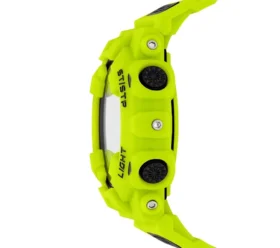 Orologio digitale verde neon