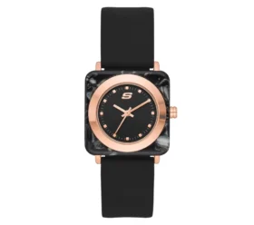 Orologio quadrato Calabar Black Pearl