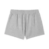 Pantaloncini con logo stampato “Grigio-verde”