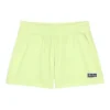 Pantaloncini con logo stampato “Grigio-verde”