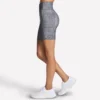 Pantaloncini da ciclismo a vita alta da 8 pollici con stampa GO FLEX