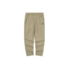 Pantaloni casual a vita media e gamba dritta “Tan”