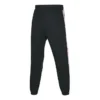 Pantaloni casual affusolati con elastico in vita a righe laterali “Nero”